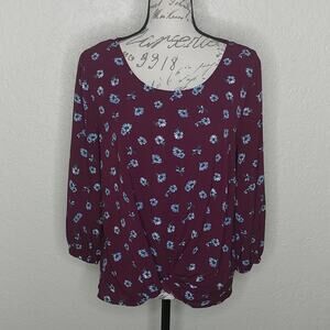 Pink Republic Floral Top Size L